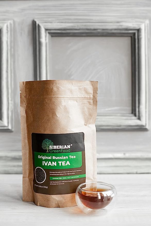 Ivan tea - natural caffeine free Siberian tea, Premium Quality, ziplock pack