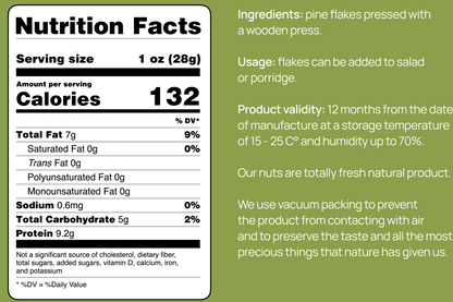 Pine Nut Flakes 11.6 oz. / 300 gr.